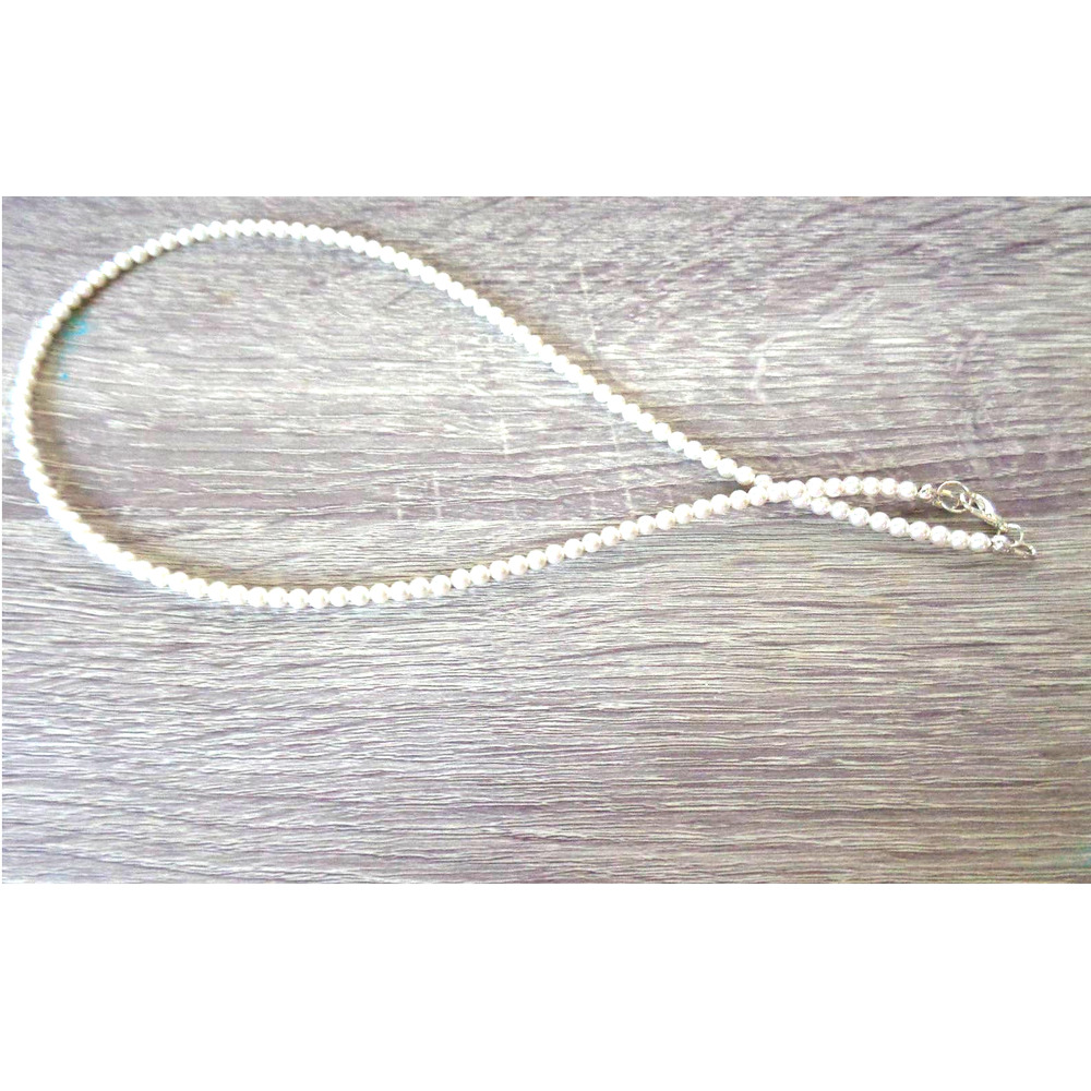 Pearl Strand Petite White Swarovski Pearls